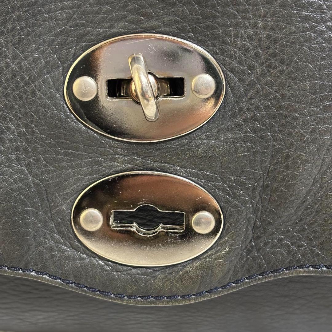 ✨希少色✨ザネラート メッセンジャーバッグ ポスティーナL オールレザー 大容量