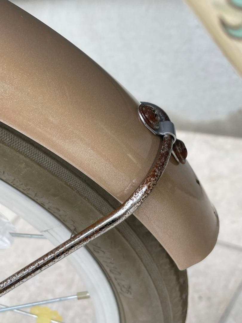 トイザらス 子供用自転車 旧型 ディズニー 美女と野獣 ベルS 補助輪付き自転車