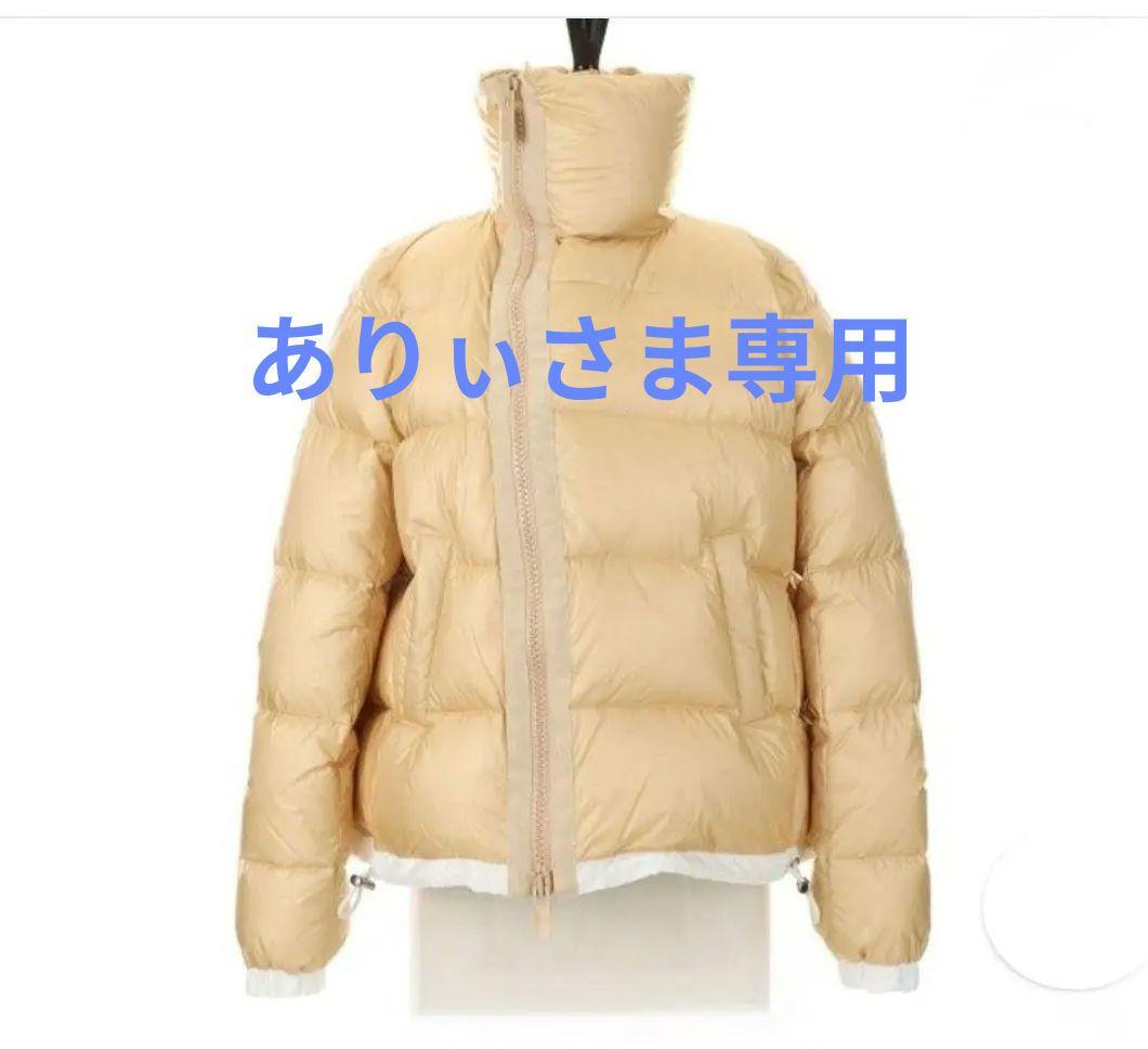 sacai サカイ Puffer アシンメトリー ダウンジャケット