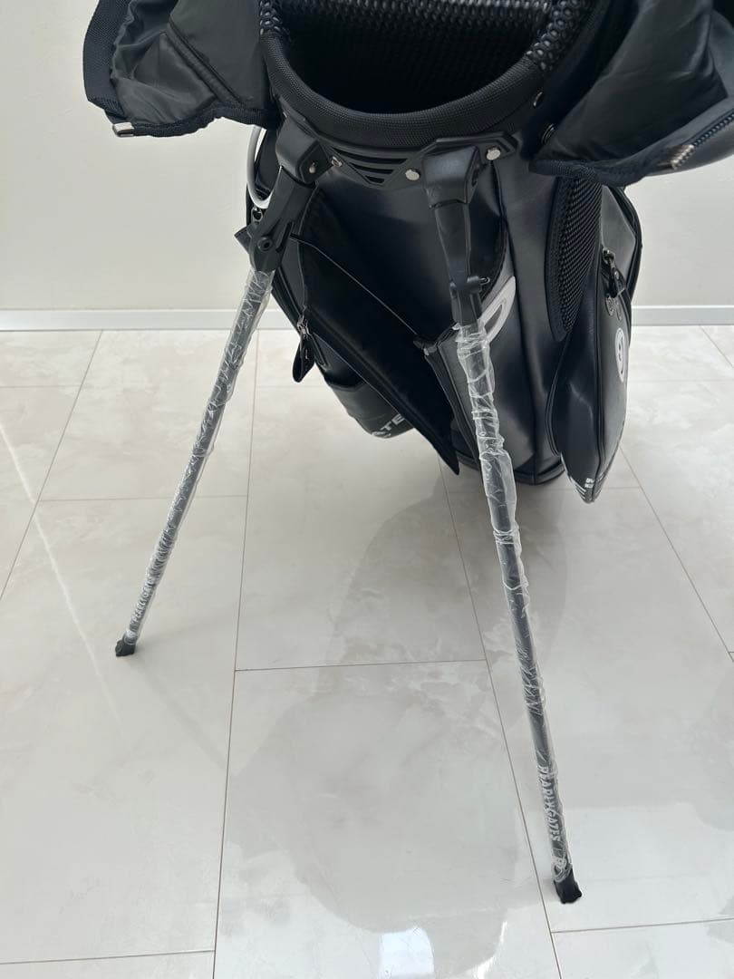 PEARLY GATES【定番】合皮スタンド式キャディバッグ46インチ対応9型