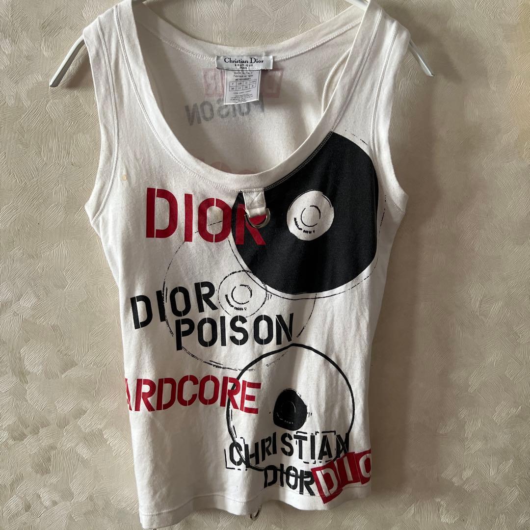 激レア Christian Dior ガリアーノ期 タンクトップ ハードコア