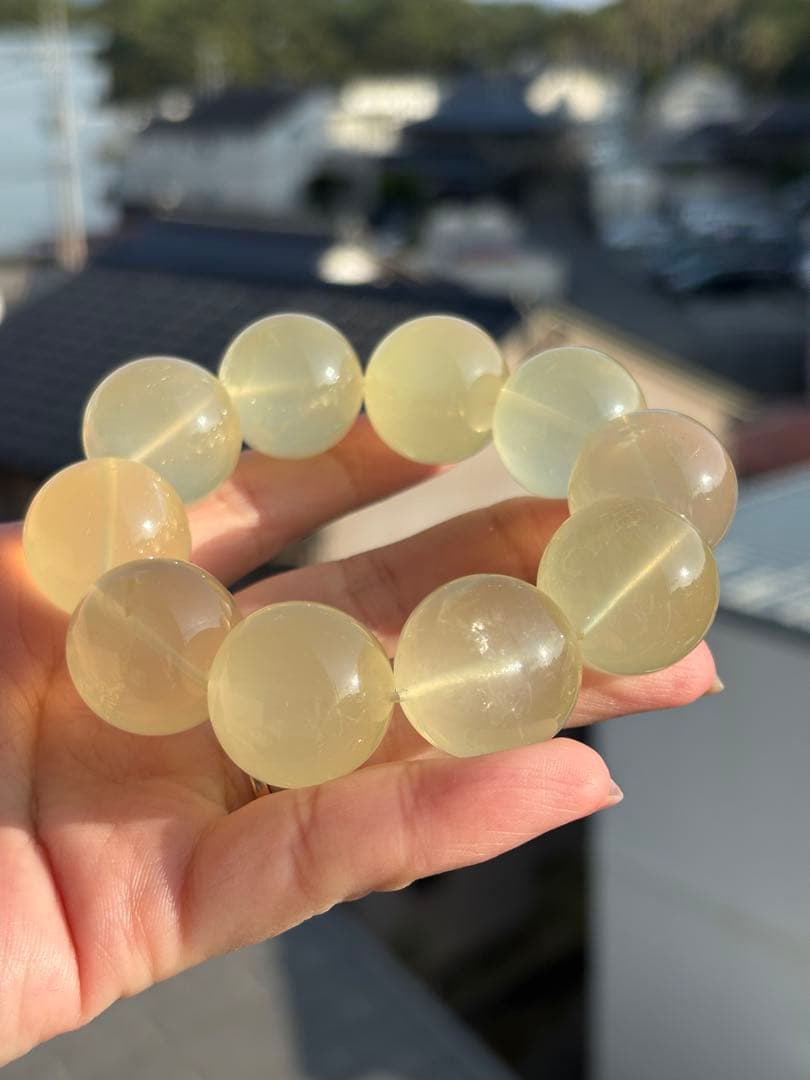 S Yh　お仕立て　イエロームーンストーン