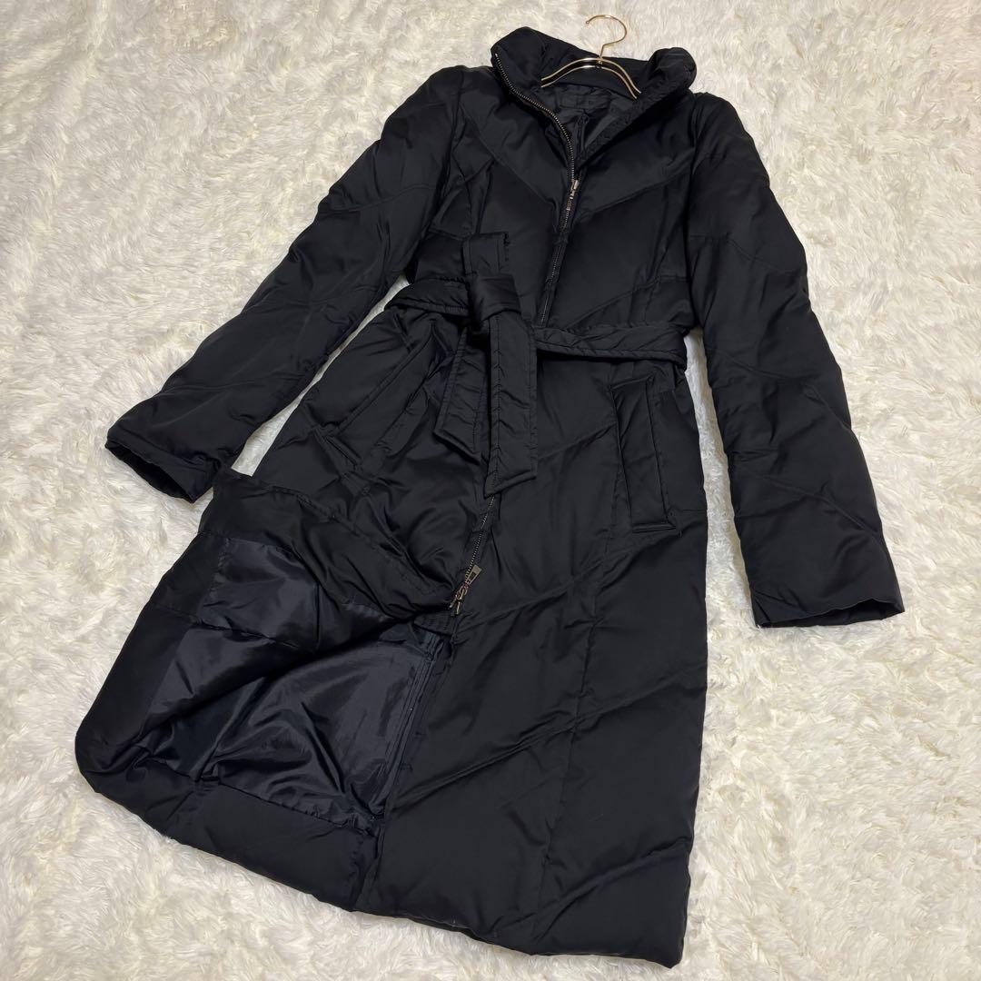 【最終セール】iCBアイシービー／オンワード樫山２WAYフード付きダウンコート