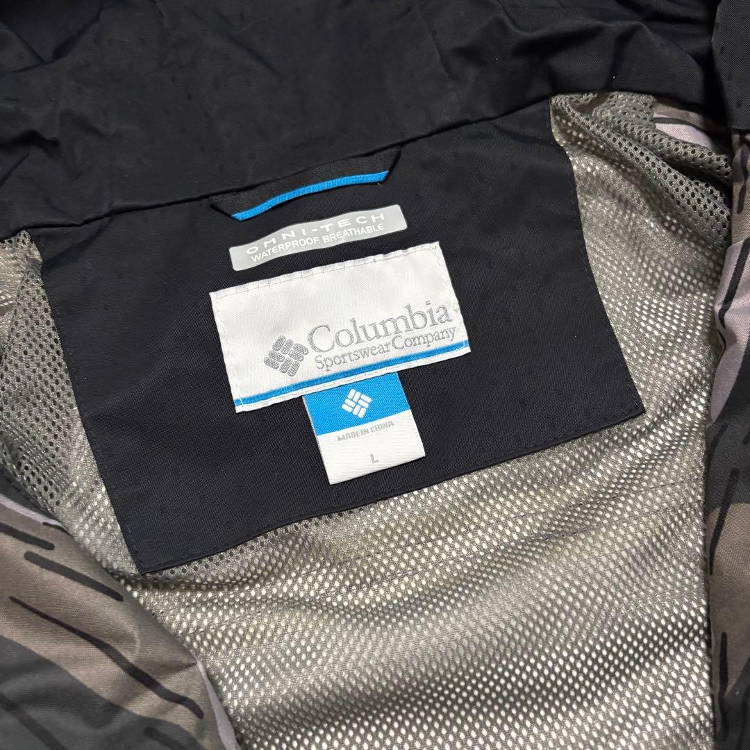 ジャケット・アウター archive Columbia Camo Nylon Shell Jacket