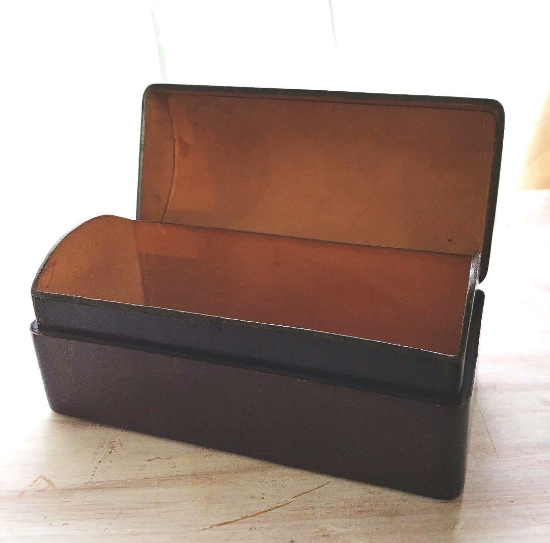 イタリア製　Pineider　レザーボックス