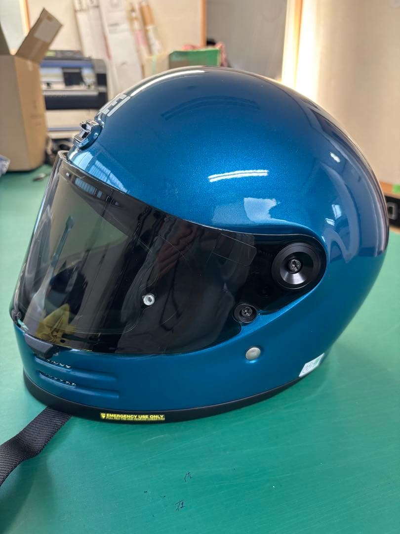 SHOEI Glamsterフルフェイスヘルメット 青