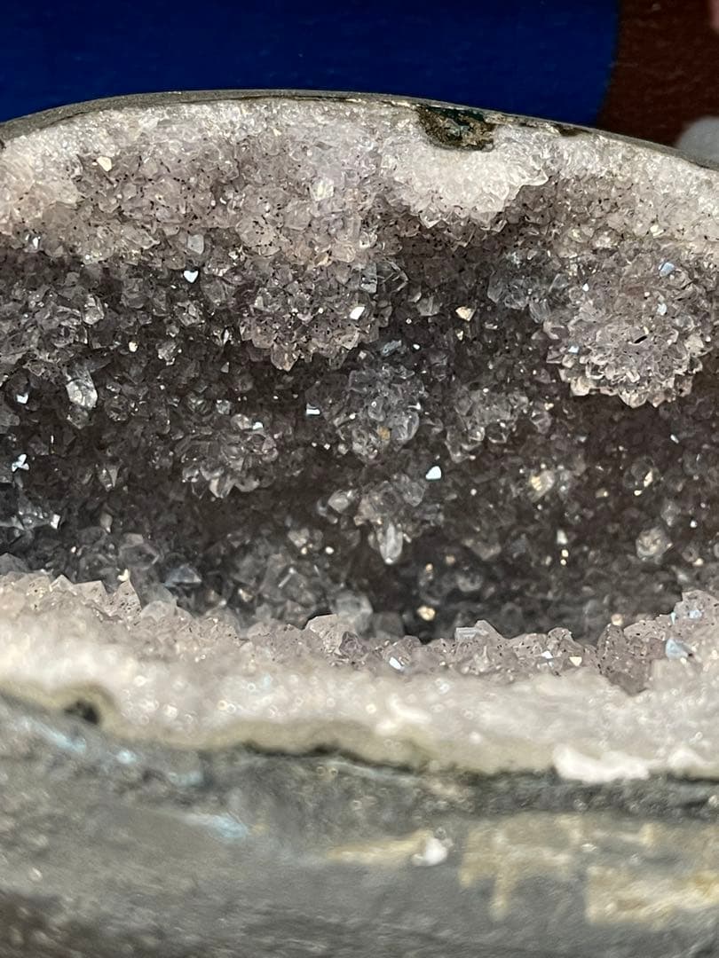 最終価格‼️原石天然石浄化　ホワイトアメジストドーム　クラスター重さ1126g