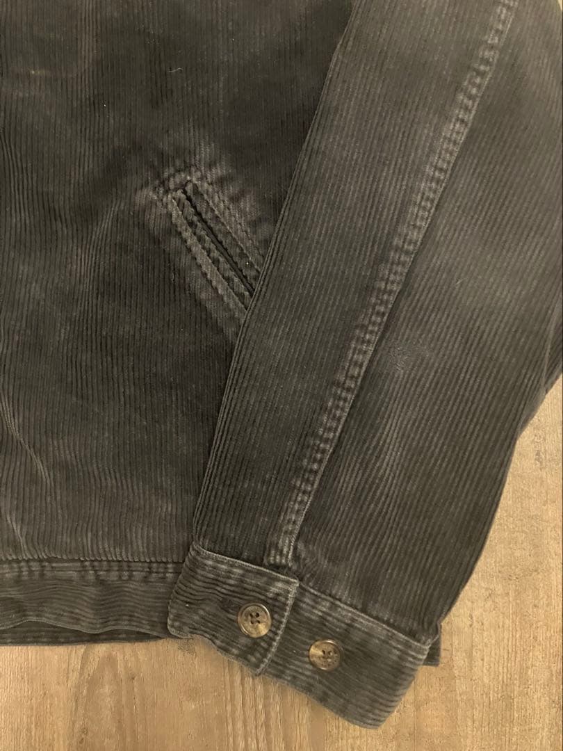 90's Ralph Lauren コーデュロイ スイングトップ　black