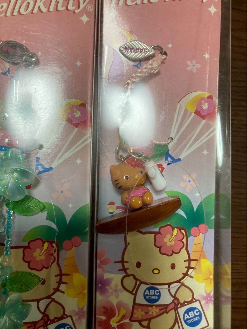 希少 激レア 新品 ご当地 ハローキティ グアム サイパン 日焼け ストラップ