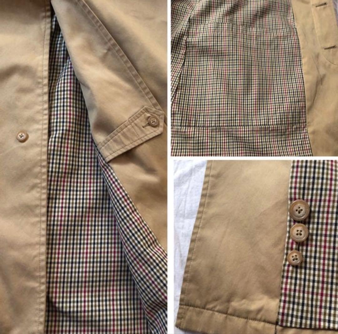 希少 80s 一枚袖 ラルフローレン 玉虫 バルマカーンコート ステンカラー