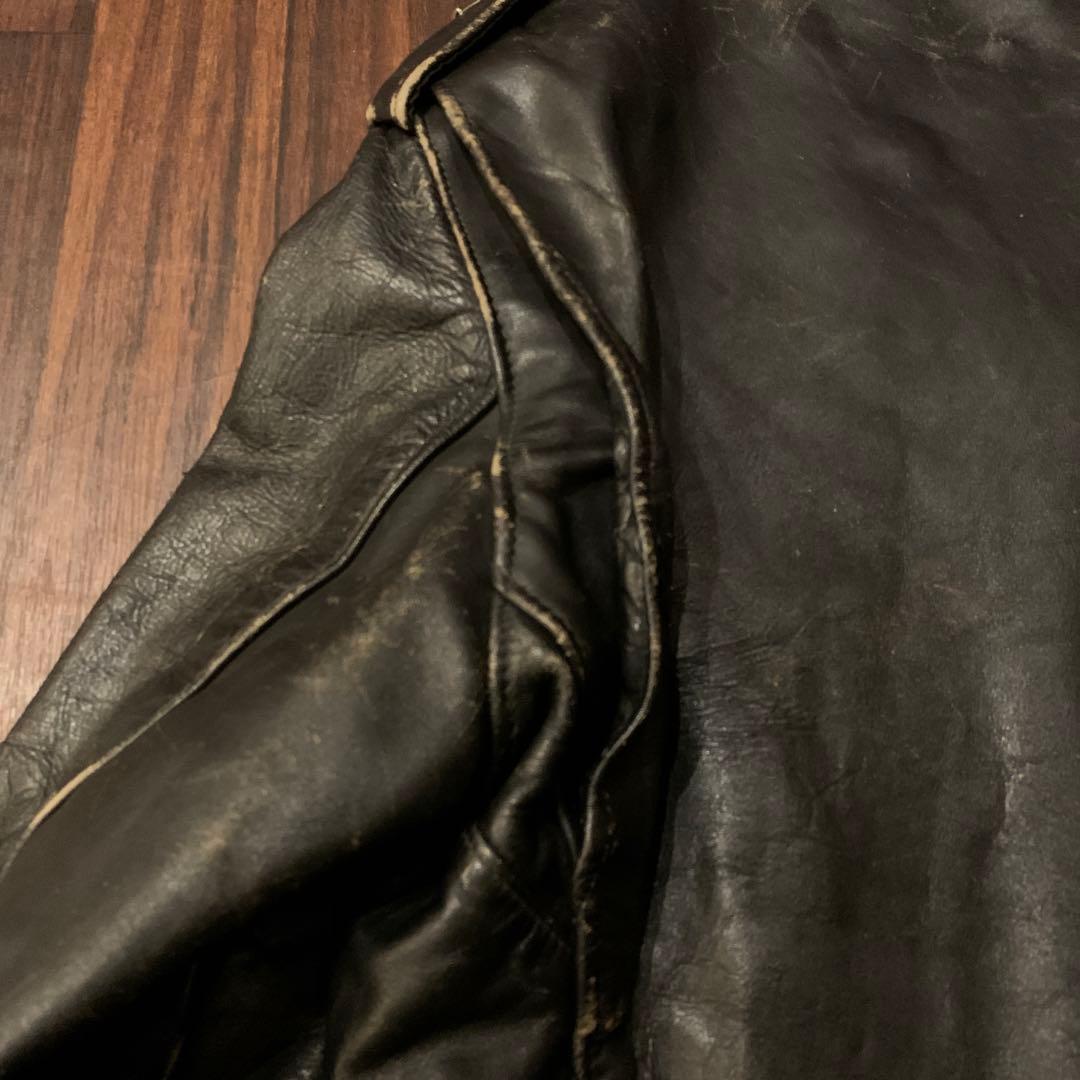 古着70' Schott Bros牛タグPerpectoライダース42ワンスター