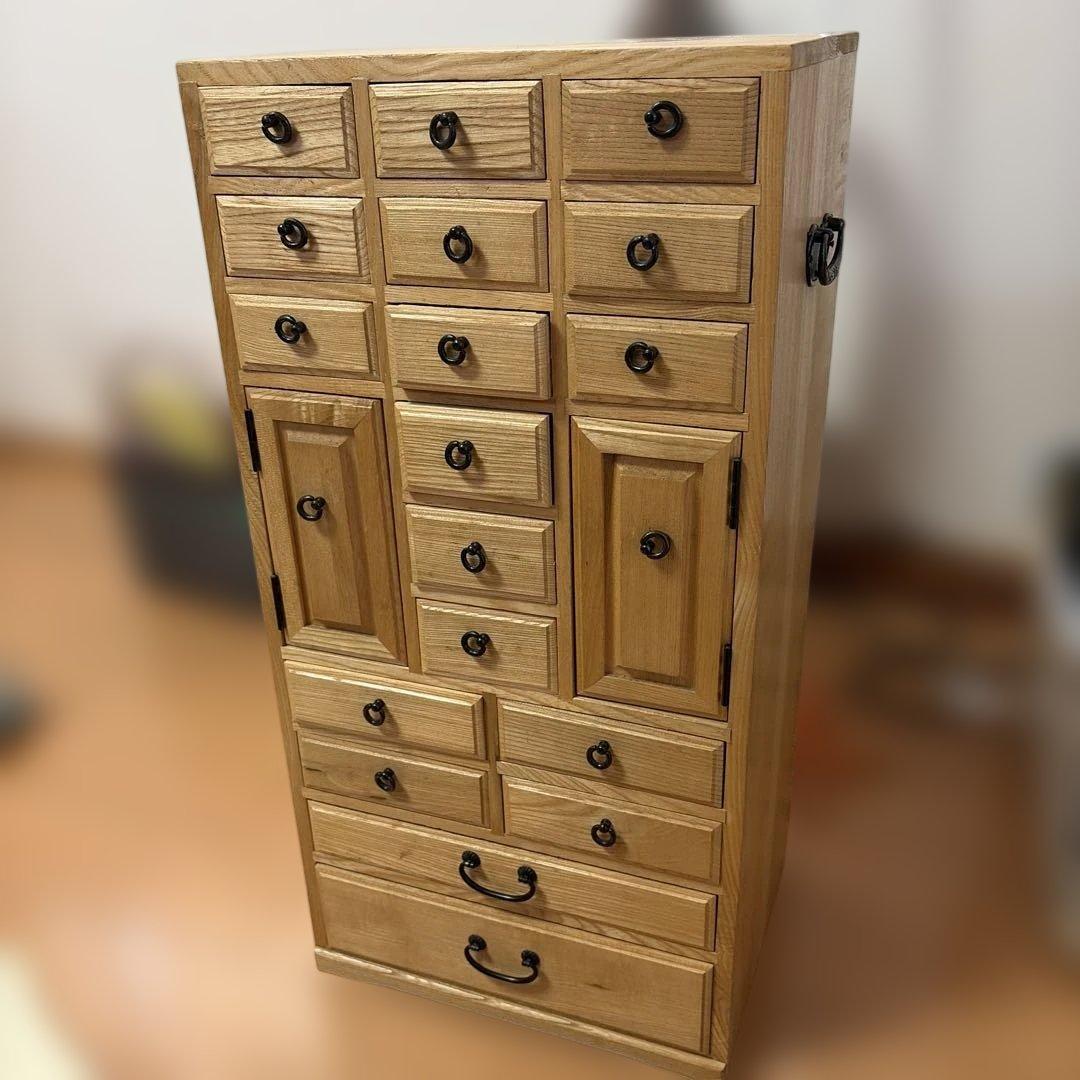 薬箪笥　チェスト　薬箱　小物入れ　多段