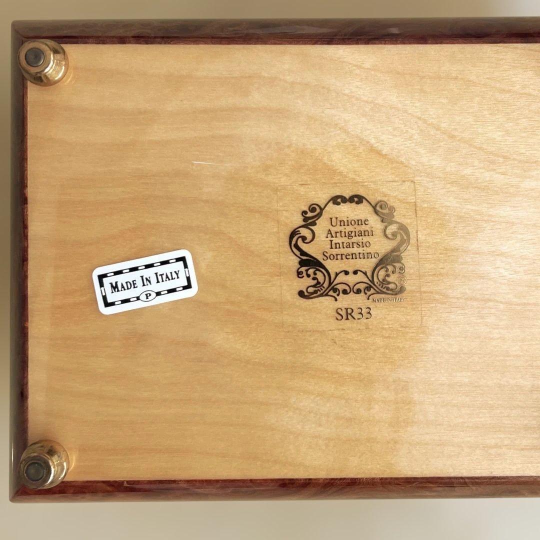 ねみぃさま 専用　☆新品/未使用☆ イタリア製　象嵌アクセサリー小物入れ