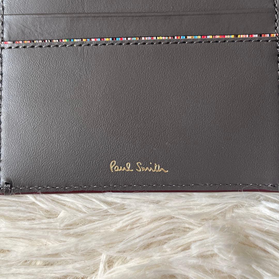 新品未使用✨PaulSmith ポールスミス　二つ折り財布　ブラック　レザー