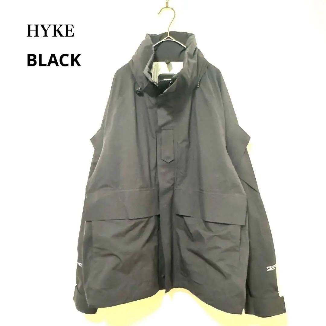 HYKE PERTEX SHELL JACKET ECWCS パーテックス 黒