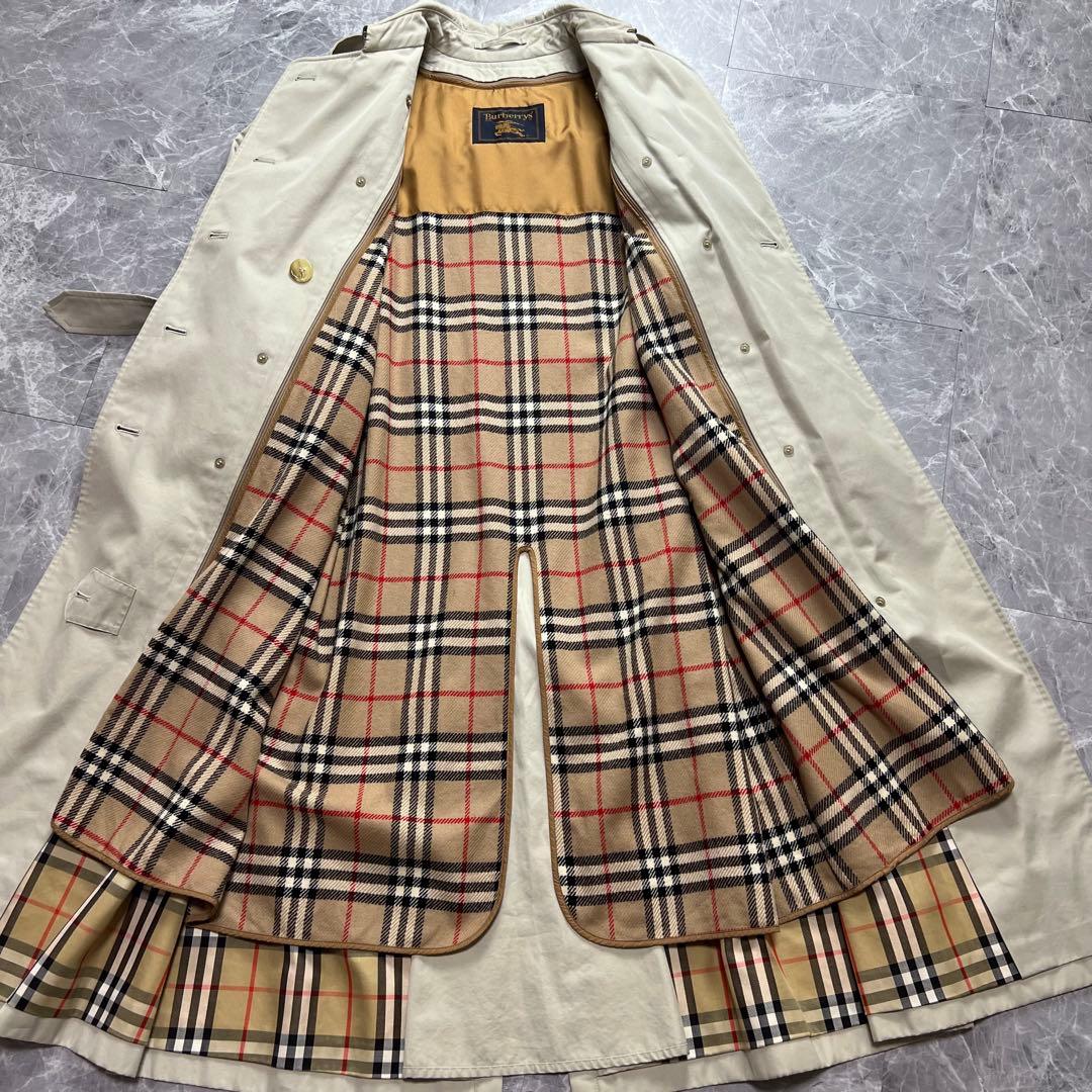 美品♡バーバリー　トレンチコート　ベルト　ライナー　ノバチェック ベージュ