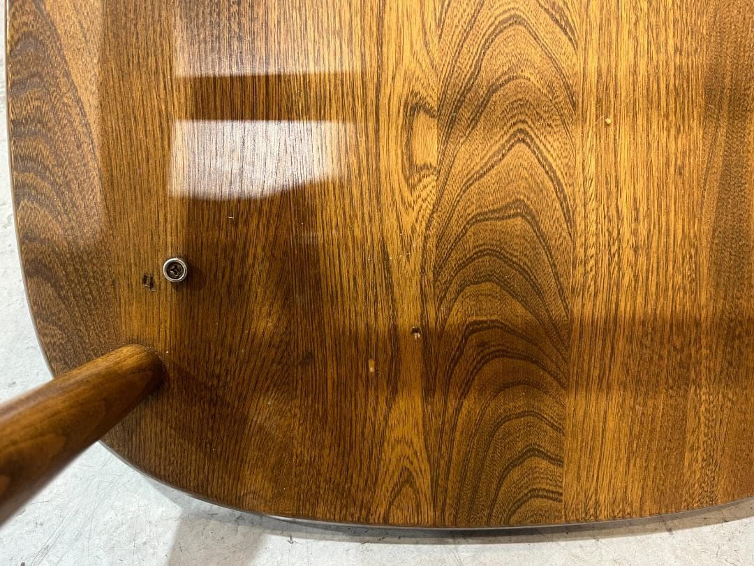 【英国vintage】ERCOL / アーコール　 スワンバックチェア　エルム材