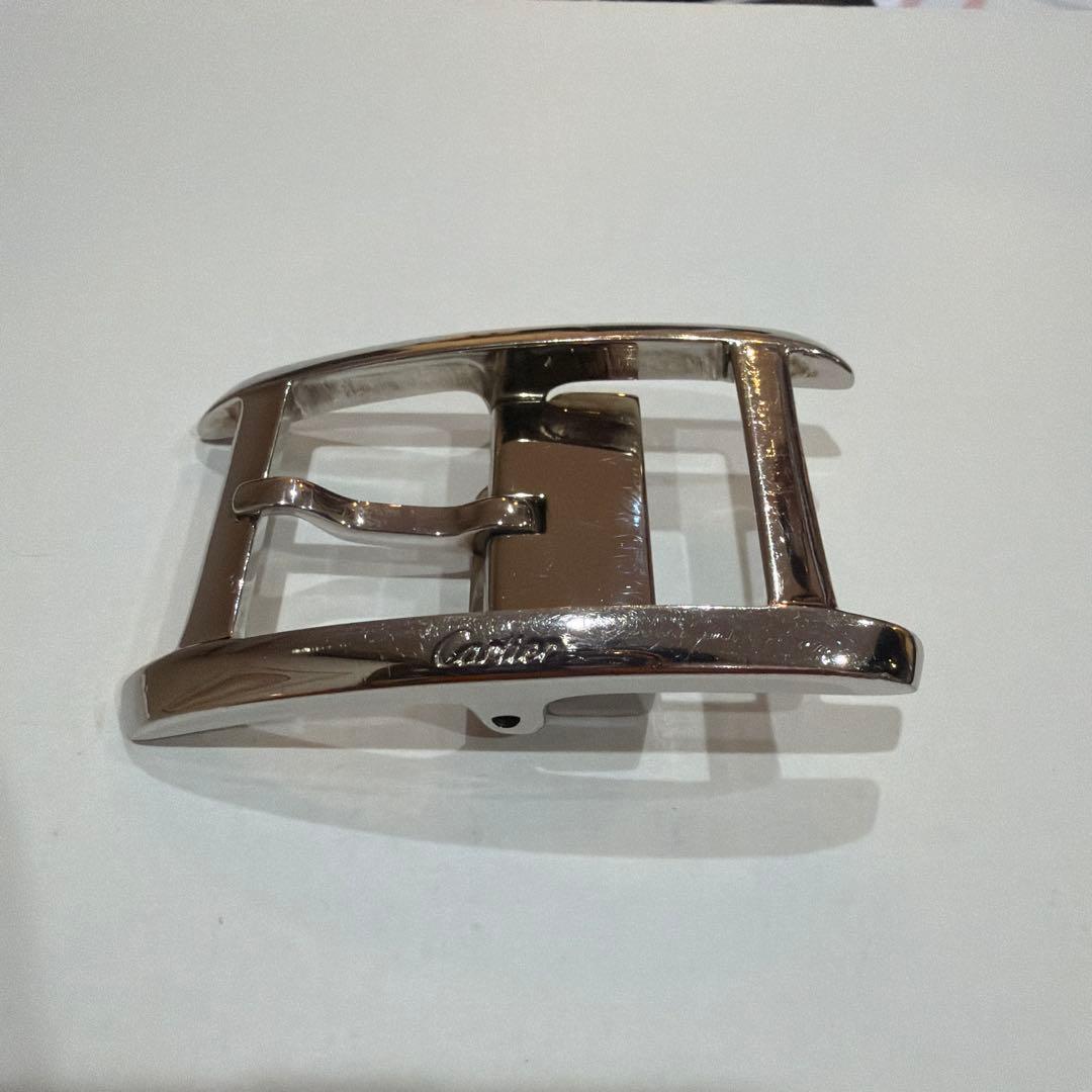カルティエ　シルバー　ベルトバックル