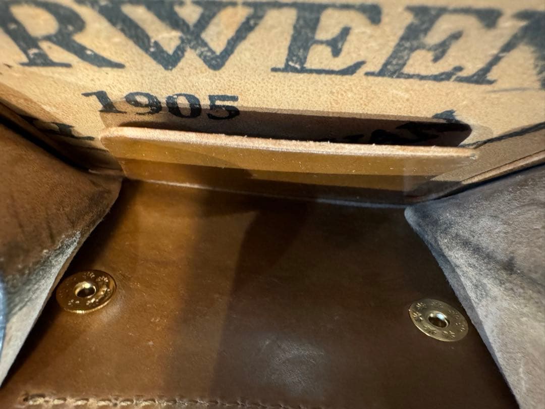 WILDSWANS フルコードバン タング バーボン スタンプ 美品