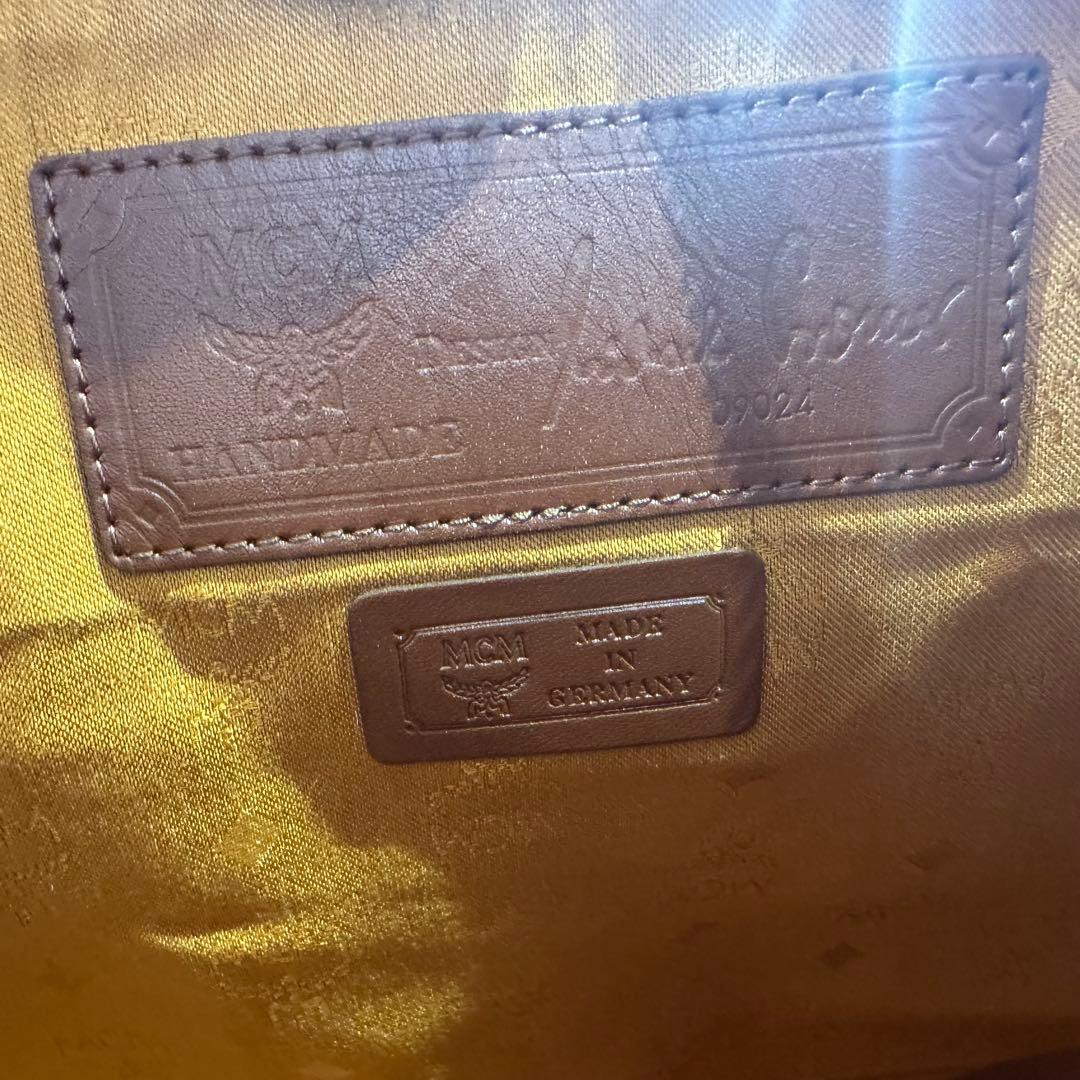 MCM エムシーエム ヴィセトス ボストンバッグ 幅50