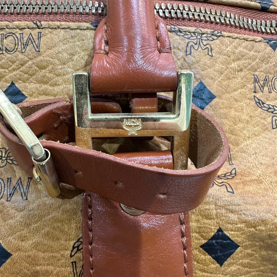 MCM エムシーエム ヴィセトス ボストンバッグ 幅50