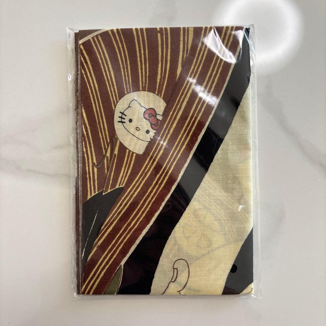 ハローキティ 手ぬぐい コットン製 約34cm x 90cm