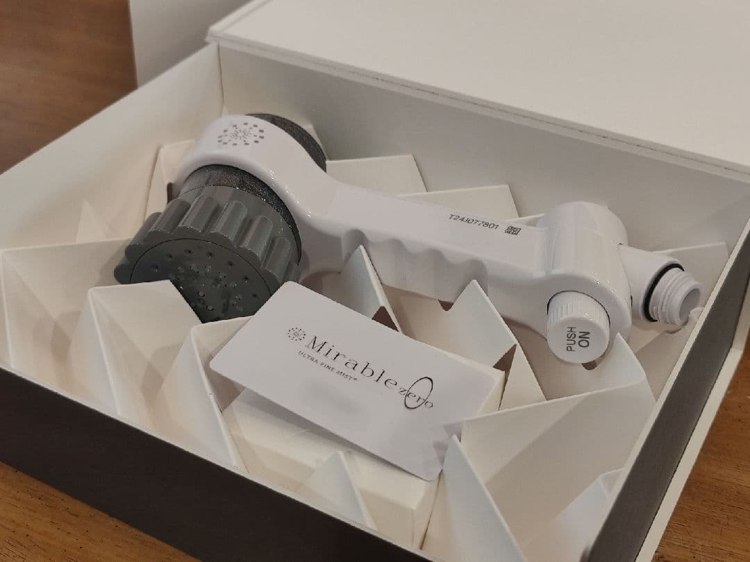 ミラブルzero ウルトラファインミスト シャワーヘッド 【美品】