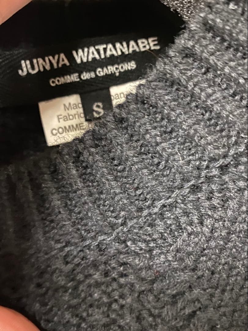 2016秋冬コムデギャルソンジュンヤワタナベ美品編み込みざっくりニット激安