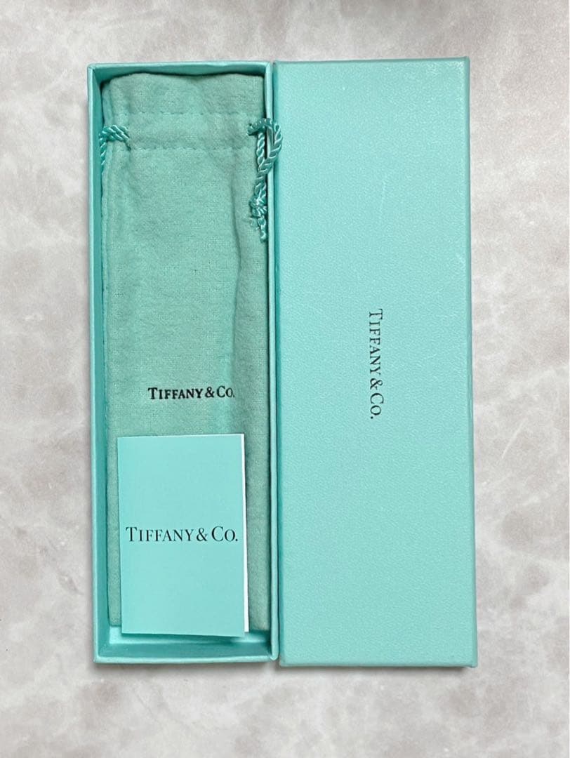 ティファニー Tクリップ ボールペン ブルー ピンク 2本 silver925