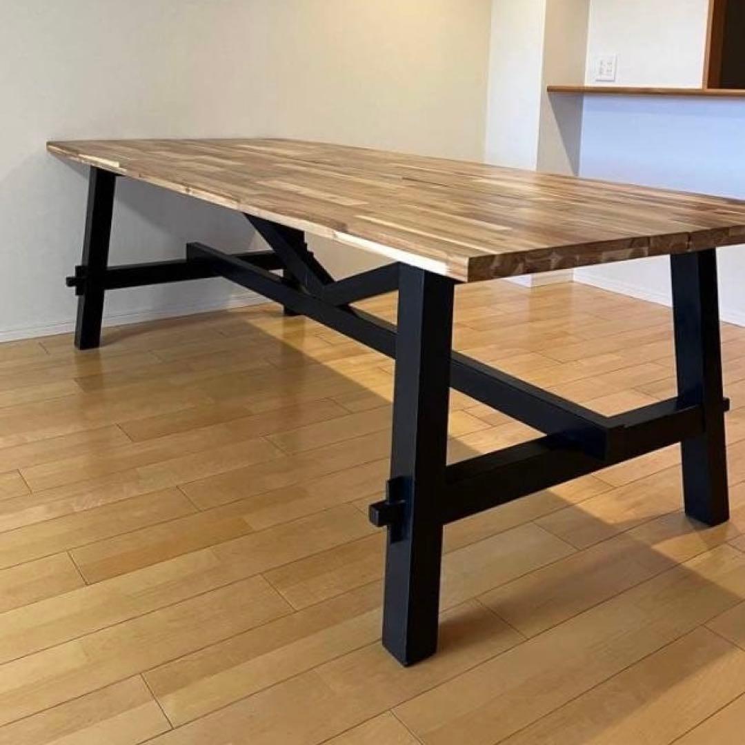 IKEA ダイニングテーブル SKOGSTA スコグスタ 235cm