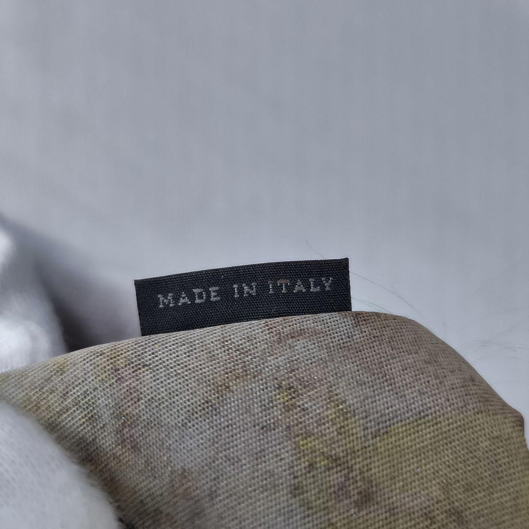 PRADA　プラダ　テスートカモフラ　三角ロゴプレート　ポーチ　白タグあり