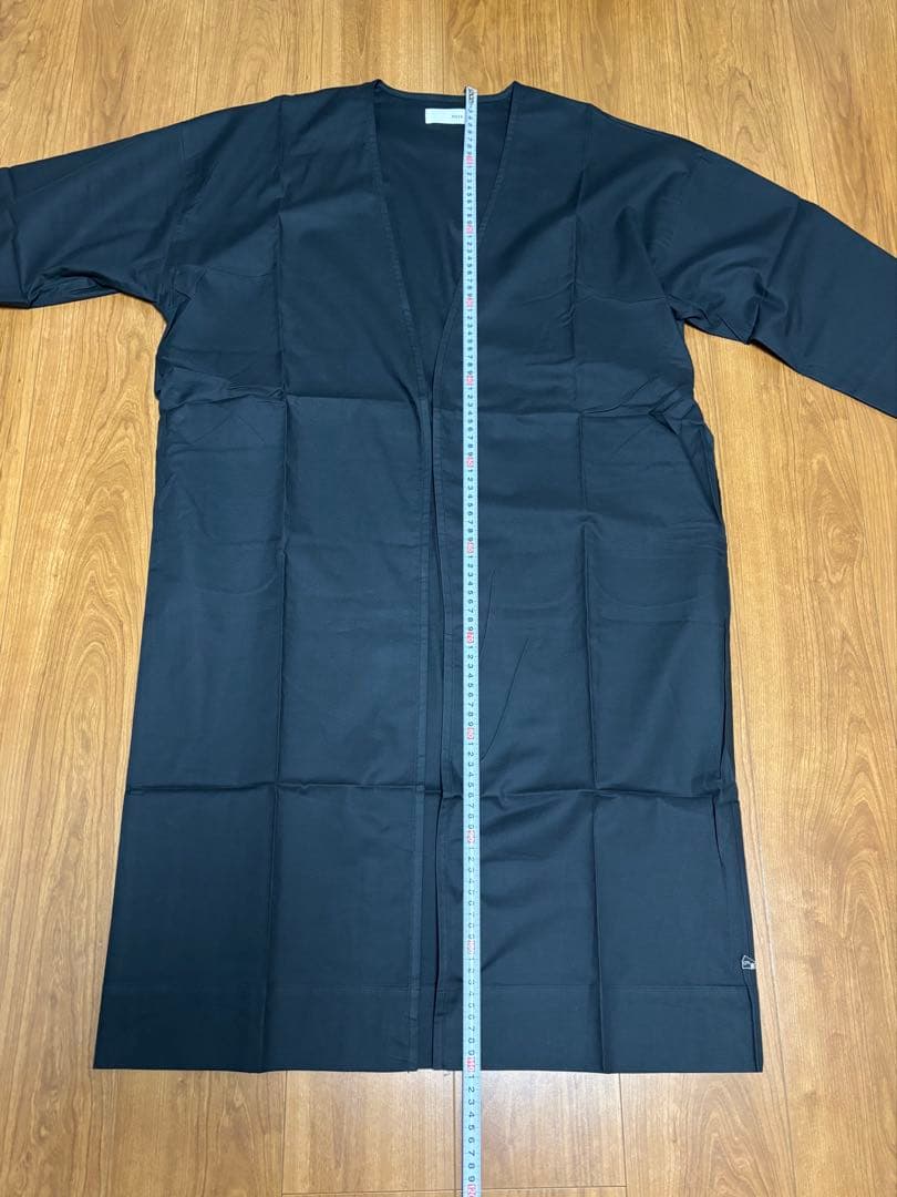 HUIS. 遠州織物 ハウス　huis 羽織もの　黒　新品未使用