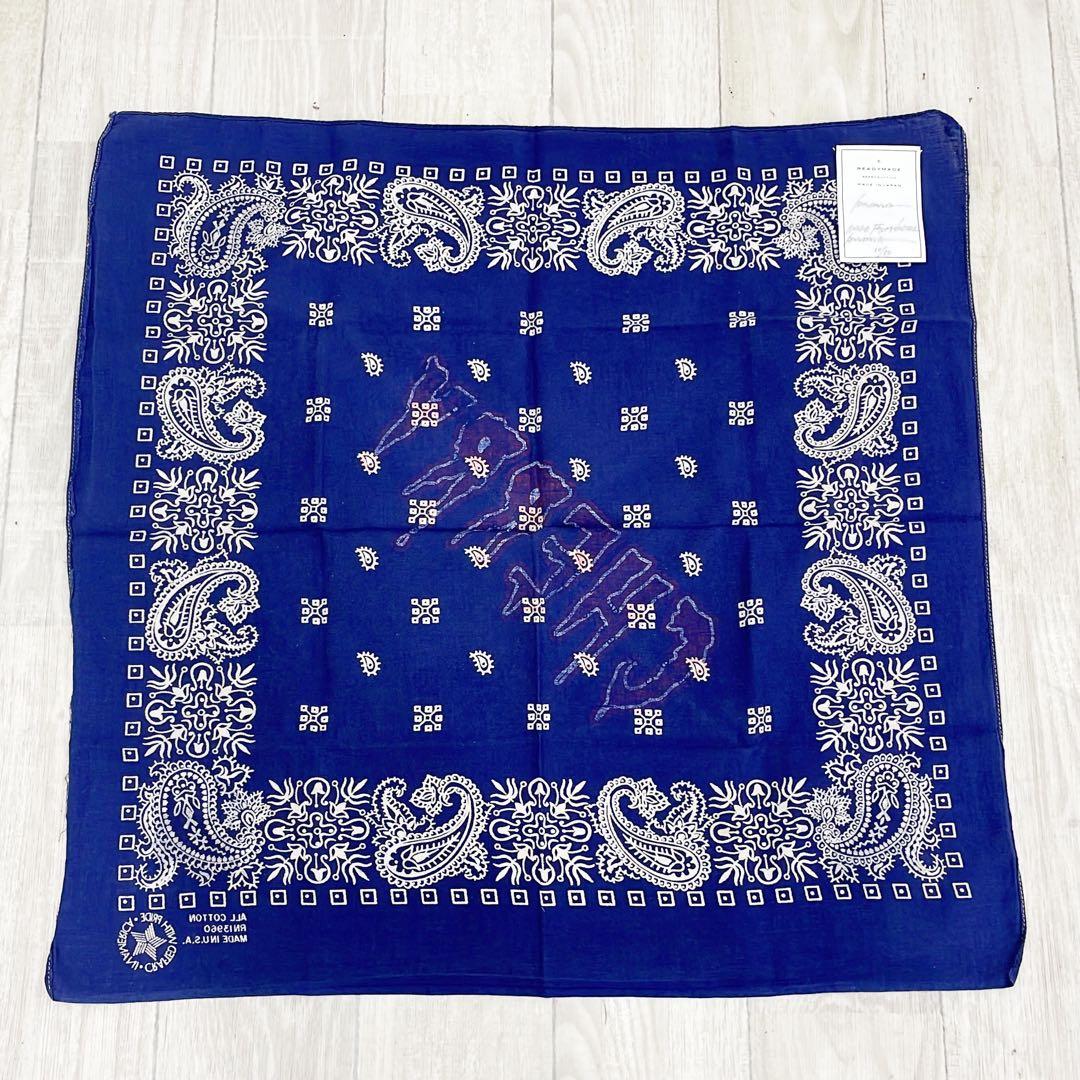 激レア READYMADE レディーメイド 25セット限定バンダナ 赤 青