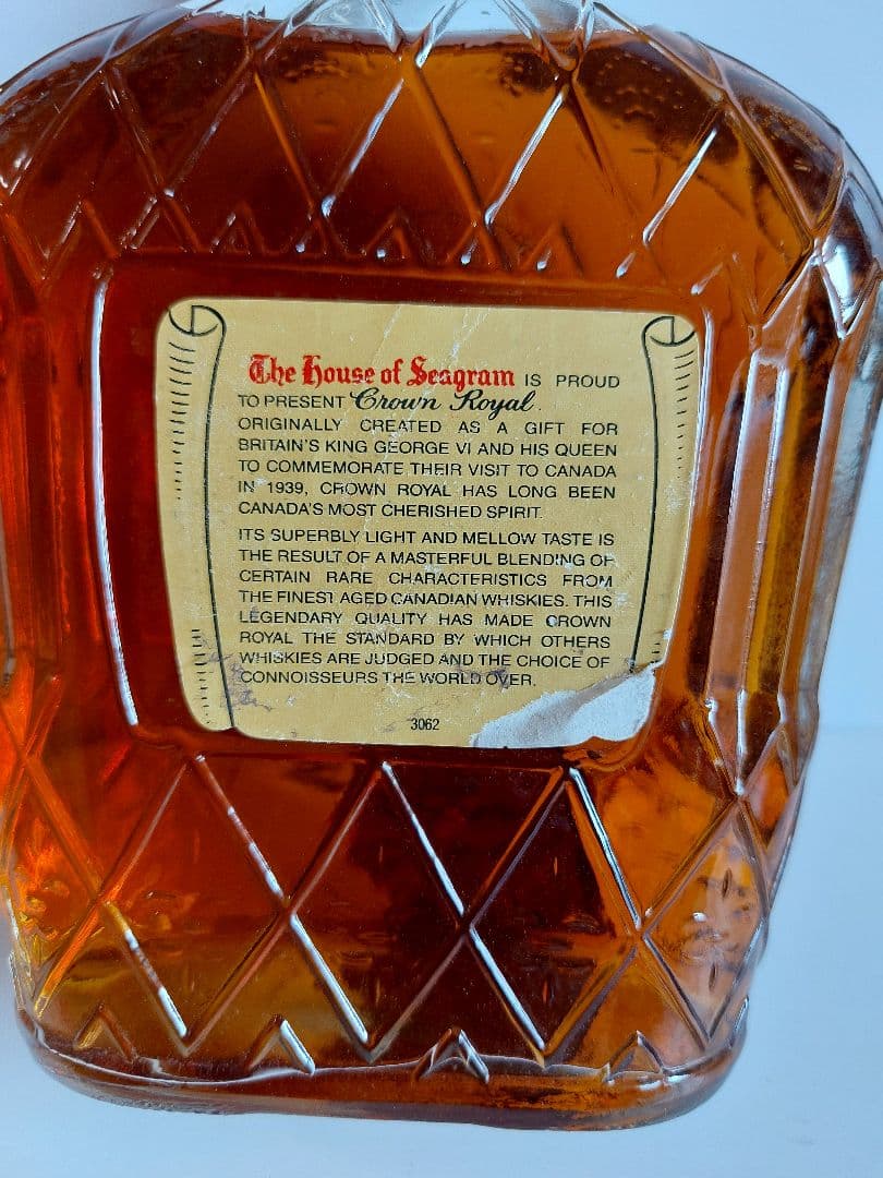 希少 Crown  ヴィンテージ カナディアンウイスキー