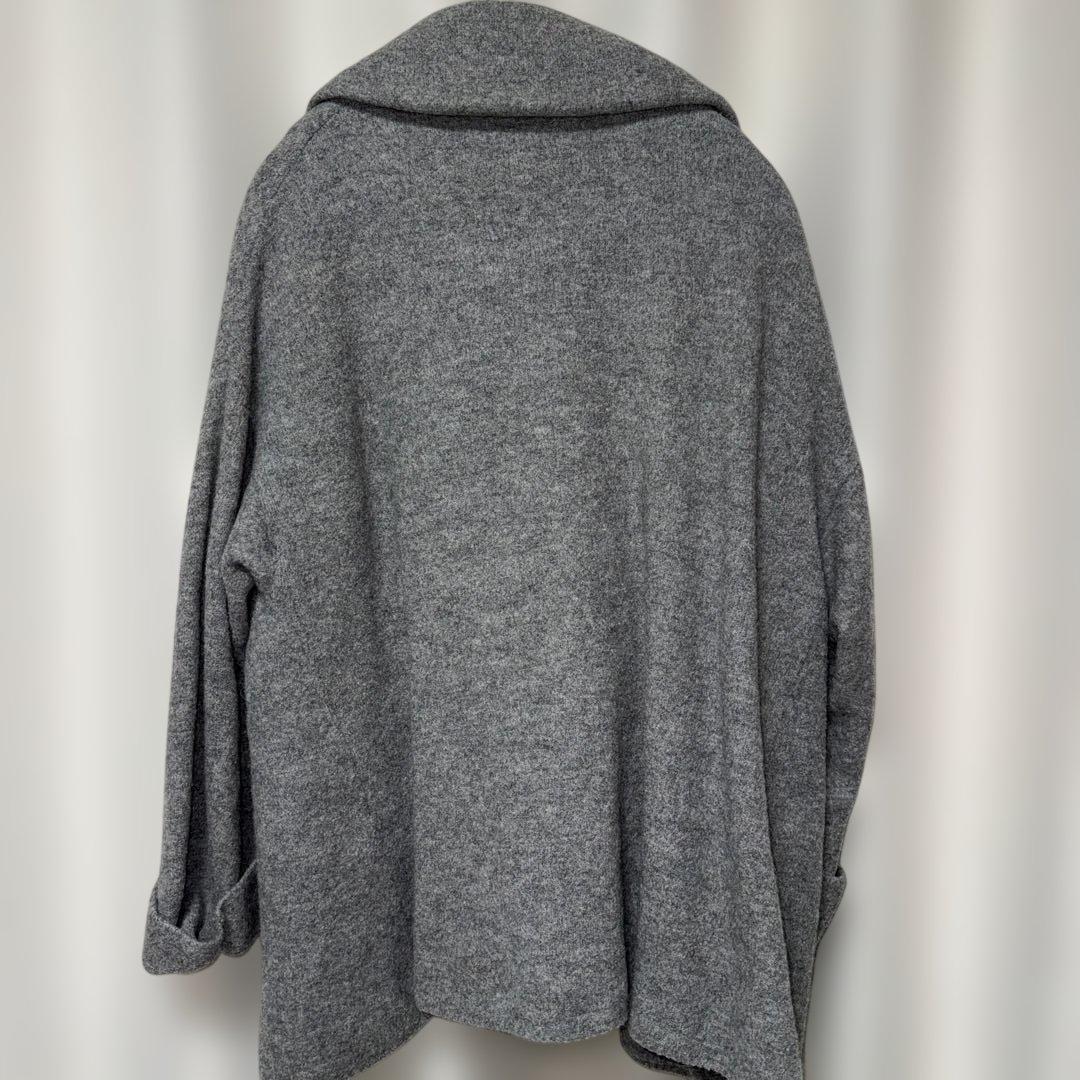 45r ウールアルパカフェルトニット　コート