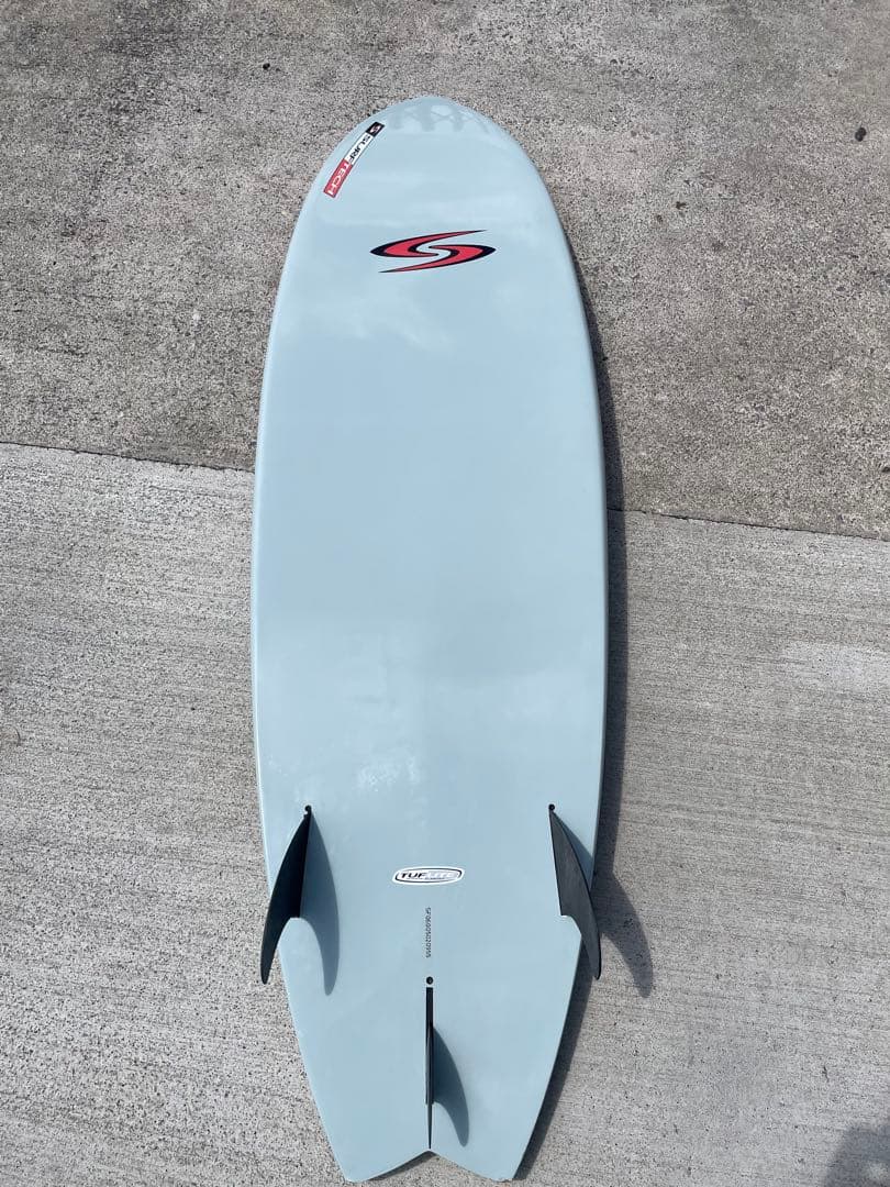 中古 SurfTech Tuflite ショートボード 水色