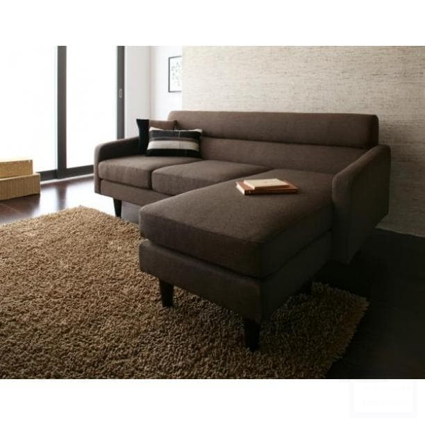 コーナーカウチソファ【OLIVEA】オリヴィア ミドルサイズ