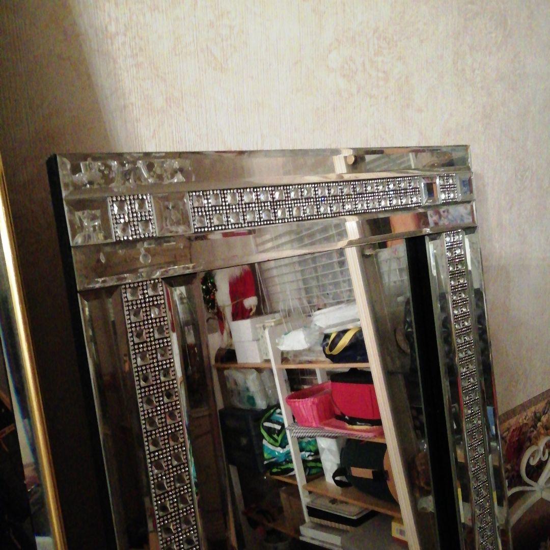 姿見ミラーキラキラ