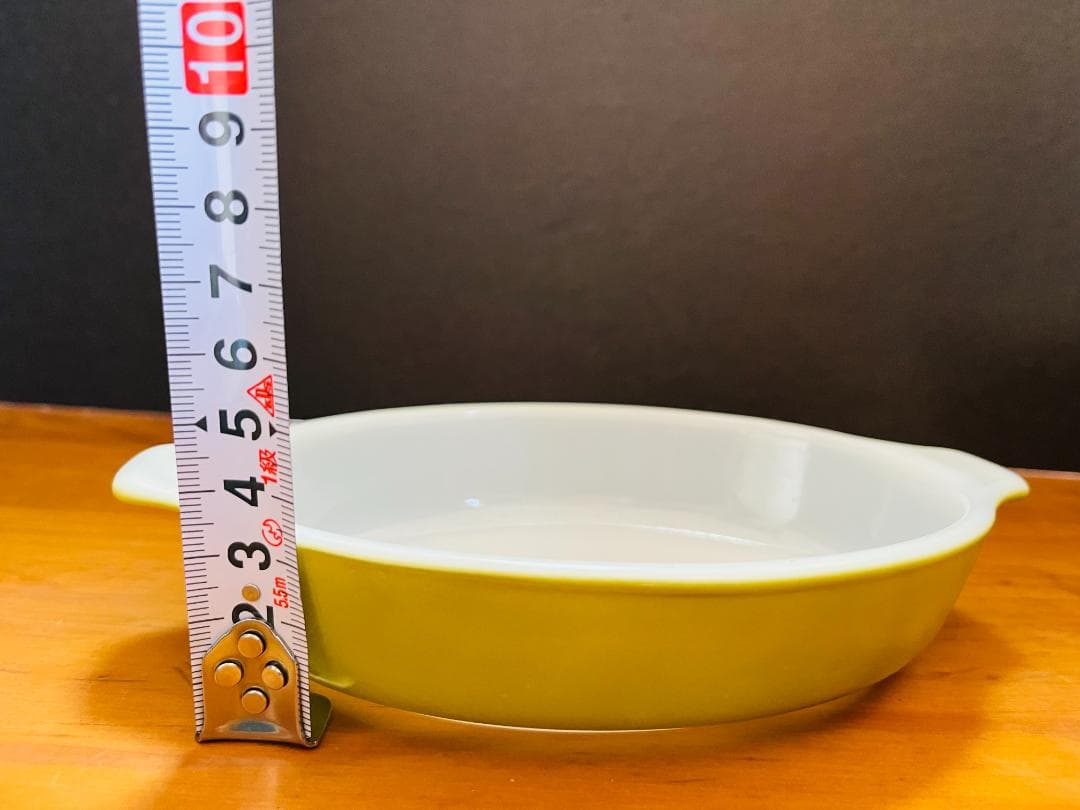 【未使用】　コーニング社　オールドパイレックス　PYREX 　グラタン皿　USA