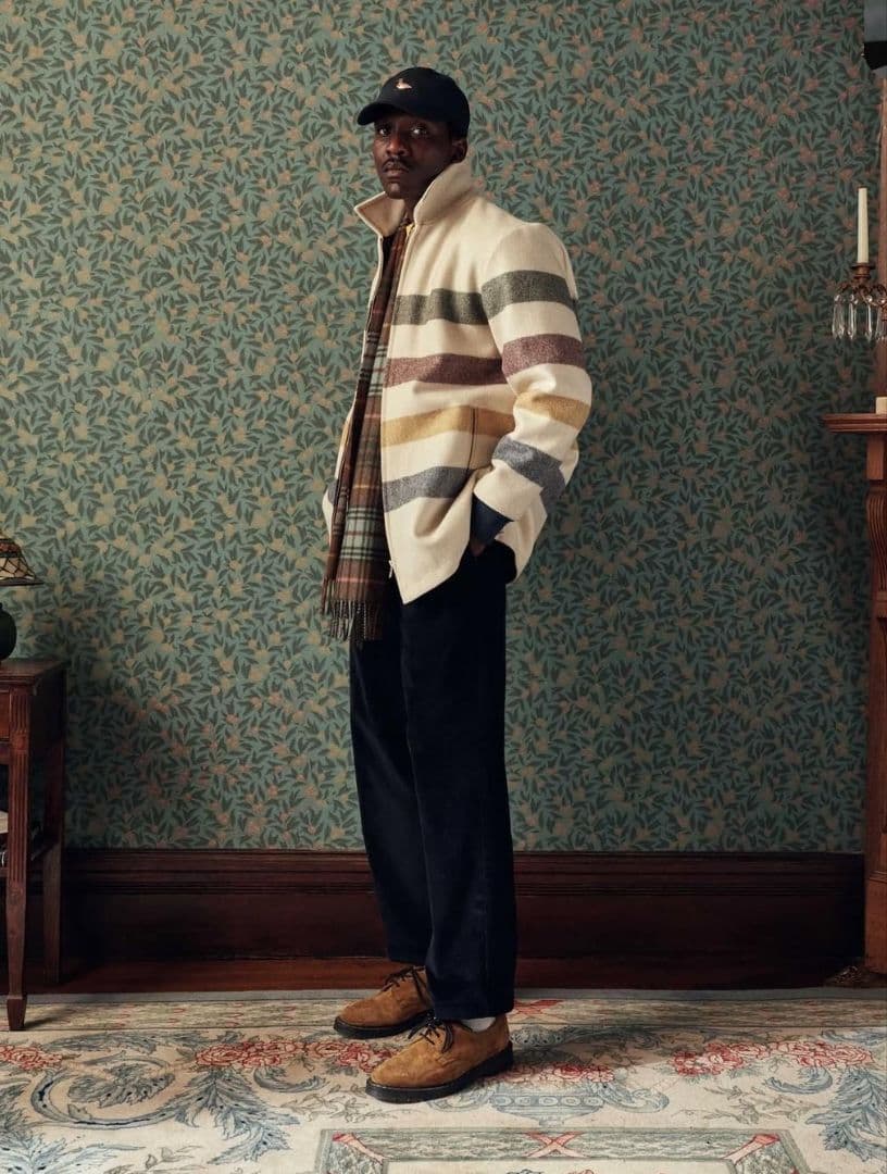 NOAH コーデュロイパンツ 30 ダークグレー