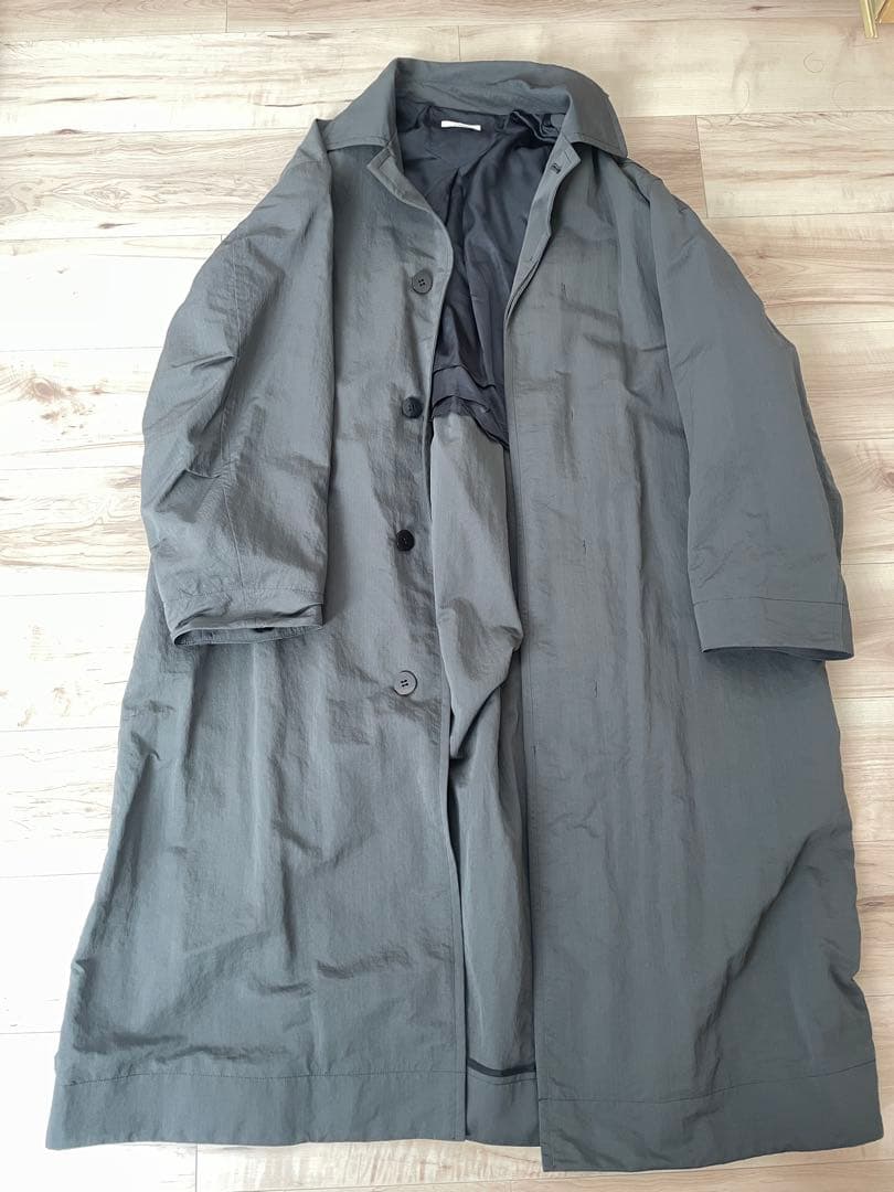 ジャケット・アウター NYLON RIP LOOSE MILITARY COAT