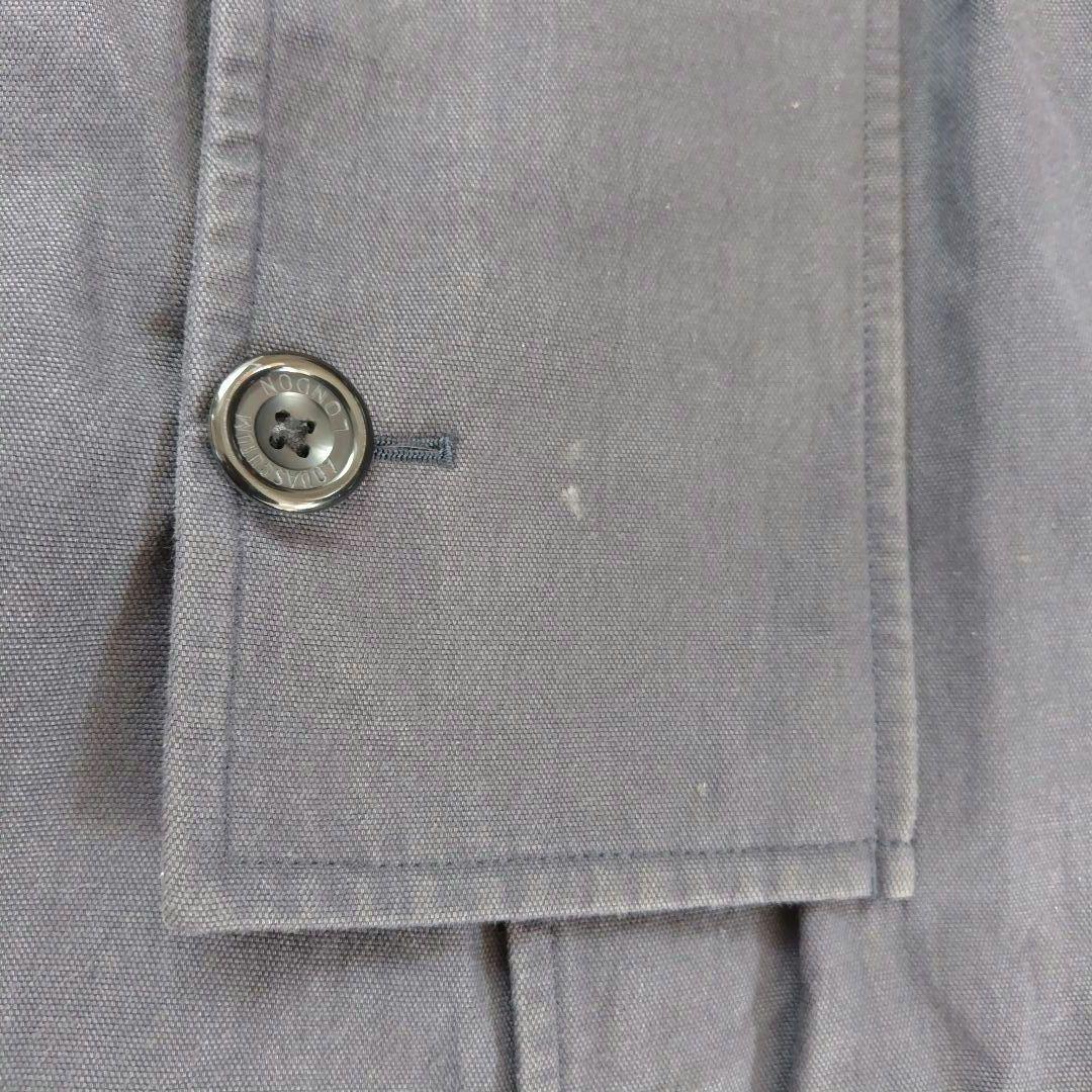 Aquascutum　アクアスキュータム　トレンチコート　ネイビー　42