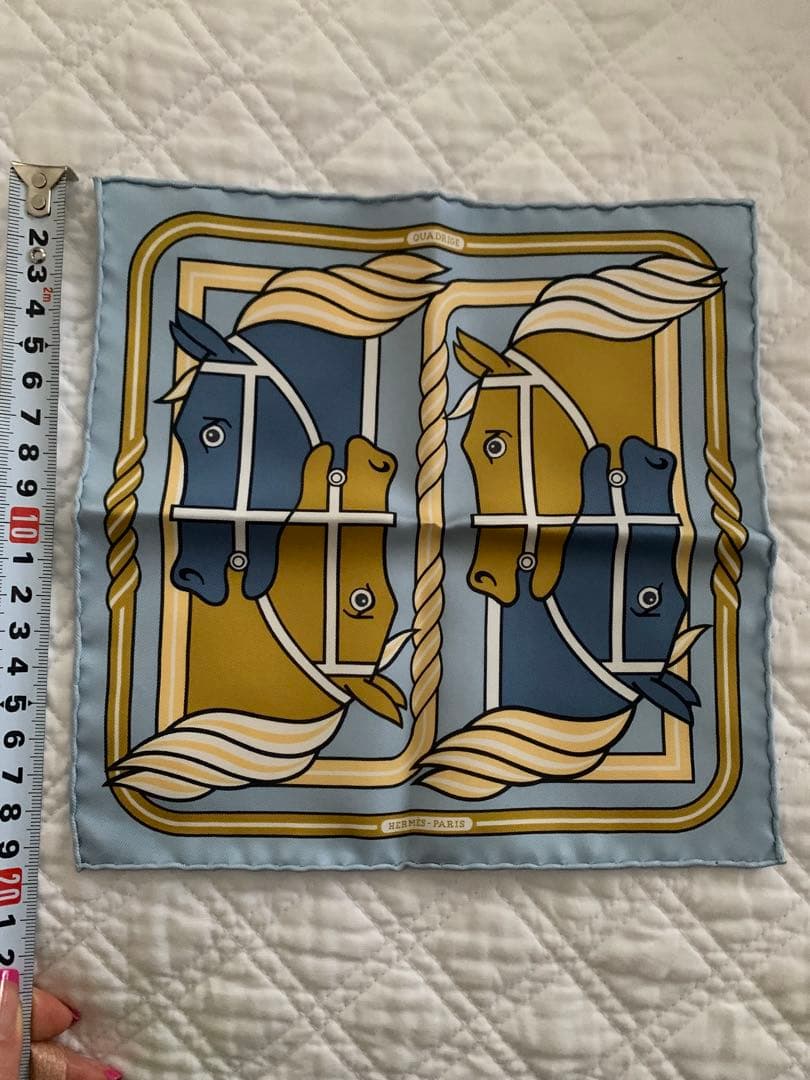 HERMÈS カレナノ 20cm カドリージュ