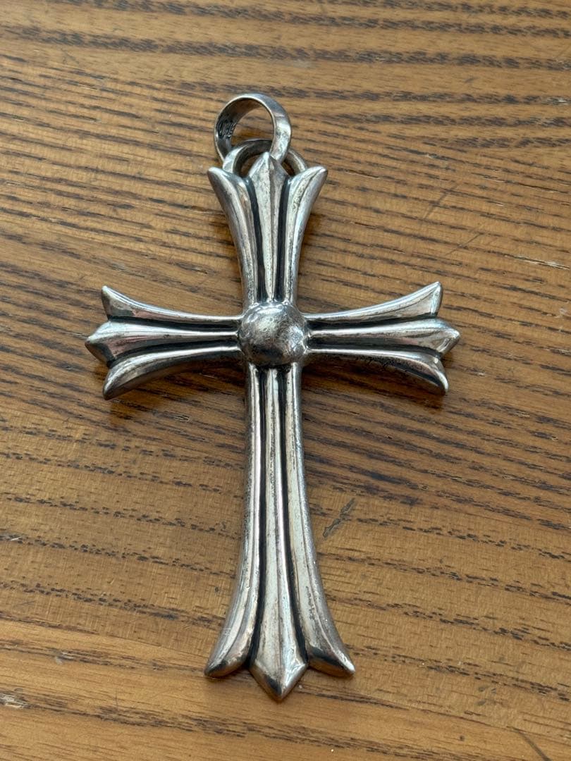 クロムハーツ ラージCHクロス ペンダントトップ 正規品 STERLING45g