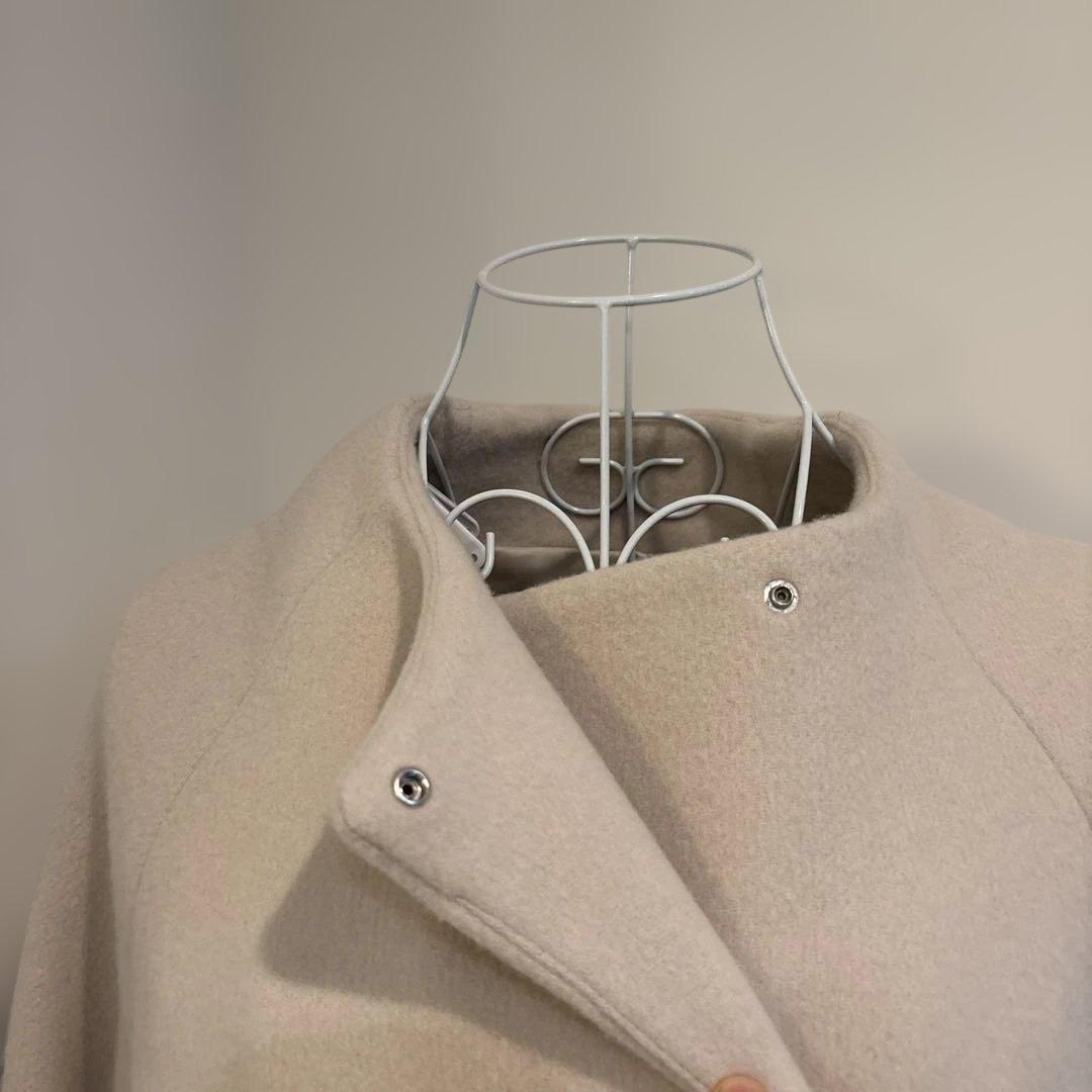 ストロベリーフィールズ⭐︎オフホワイト⭐︎ノーカラーコート⭐︎