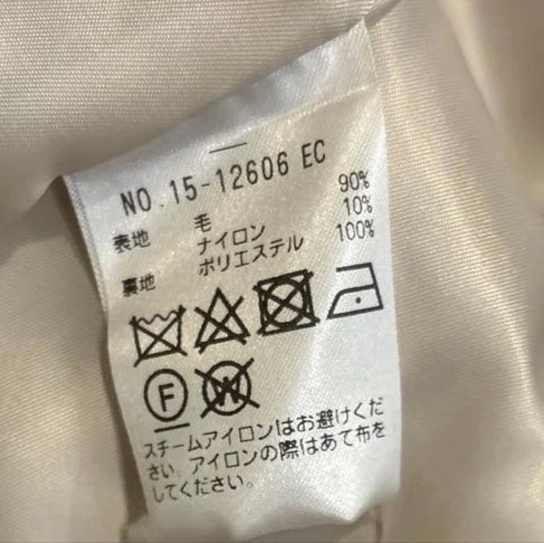 ストロベリーフィールズ⭐︎オフホワイト⭐︎ノーカラーコート⭐︎