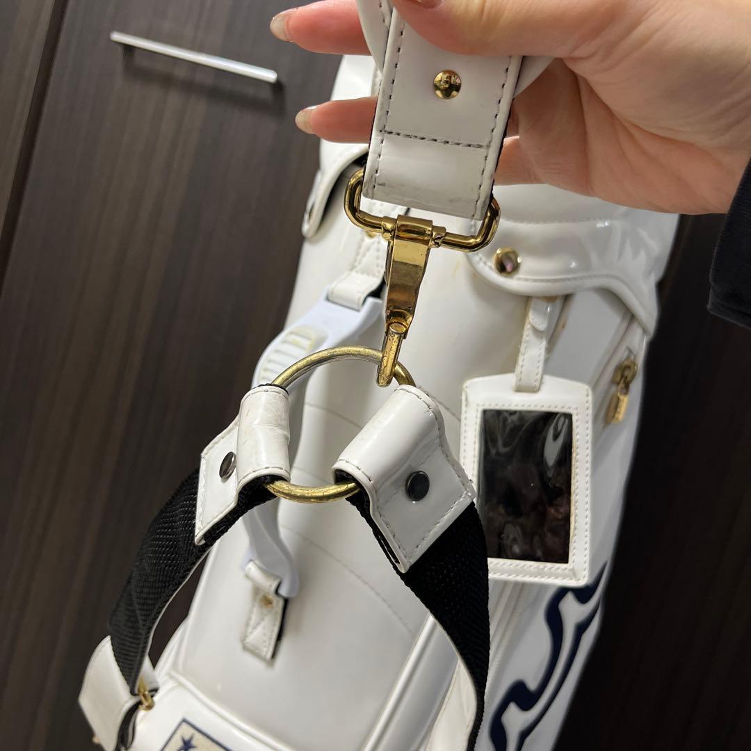 Nunuムータマリン スタンド式 キャディバッグ エナメル