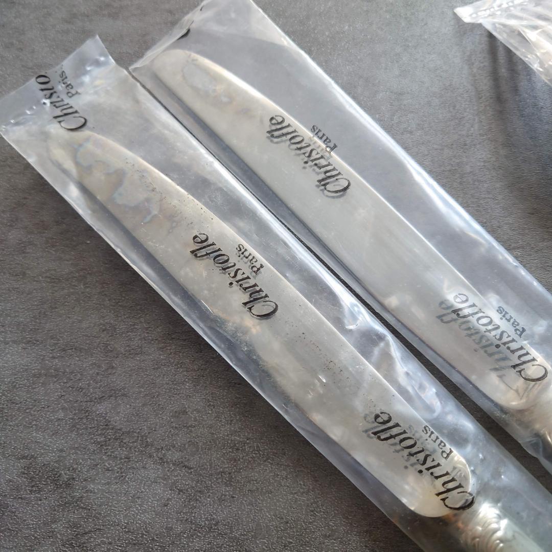 クリストフル マルリー テーブルナイフ テーブルフォーク 未開封 4点