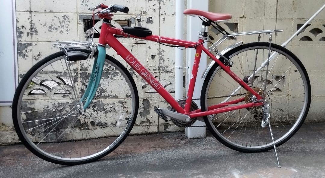 練馬区 引き取り限定 LOUIS GARNEAU LGS-TR１改 クロスバイク