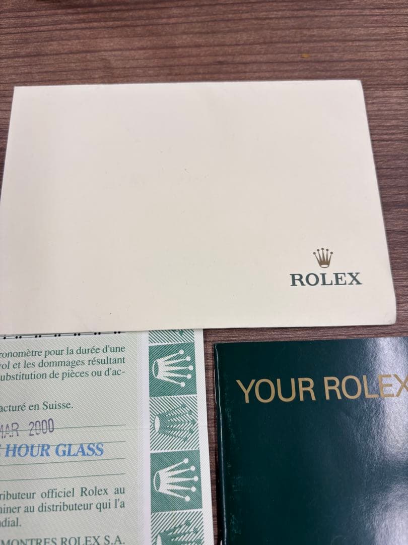 ROLEX 保証書・説明書 セット